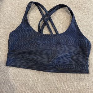 Lululemon navy sports bra size 6